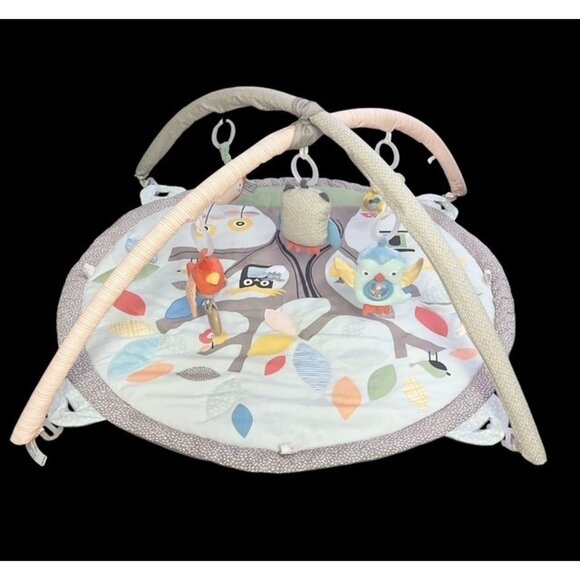 Skip Hop Treetop Friends Baby Activity Gym Play Mat with Hanging Toys - Picture 1 of 9